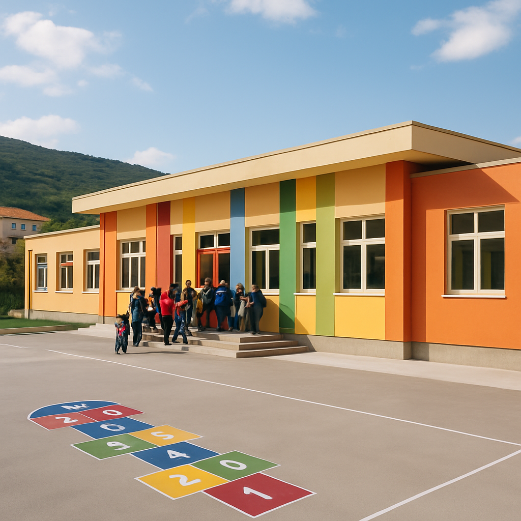 inaugurata la nuova scuola elementare a vallo della lucania